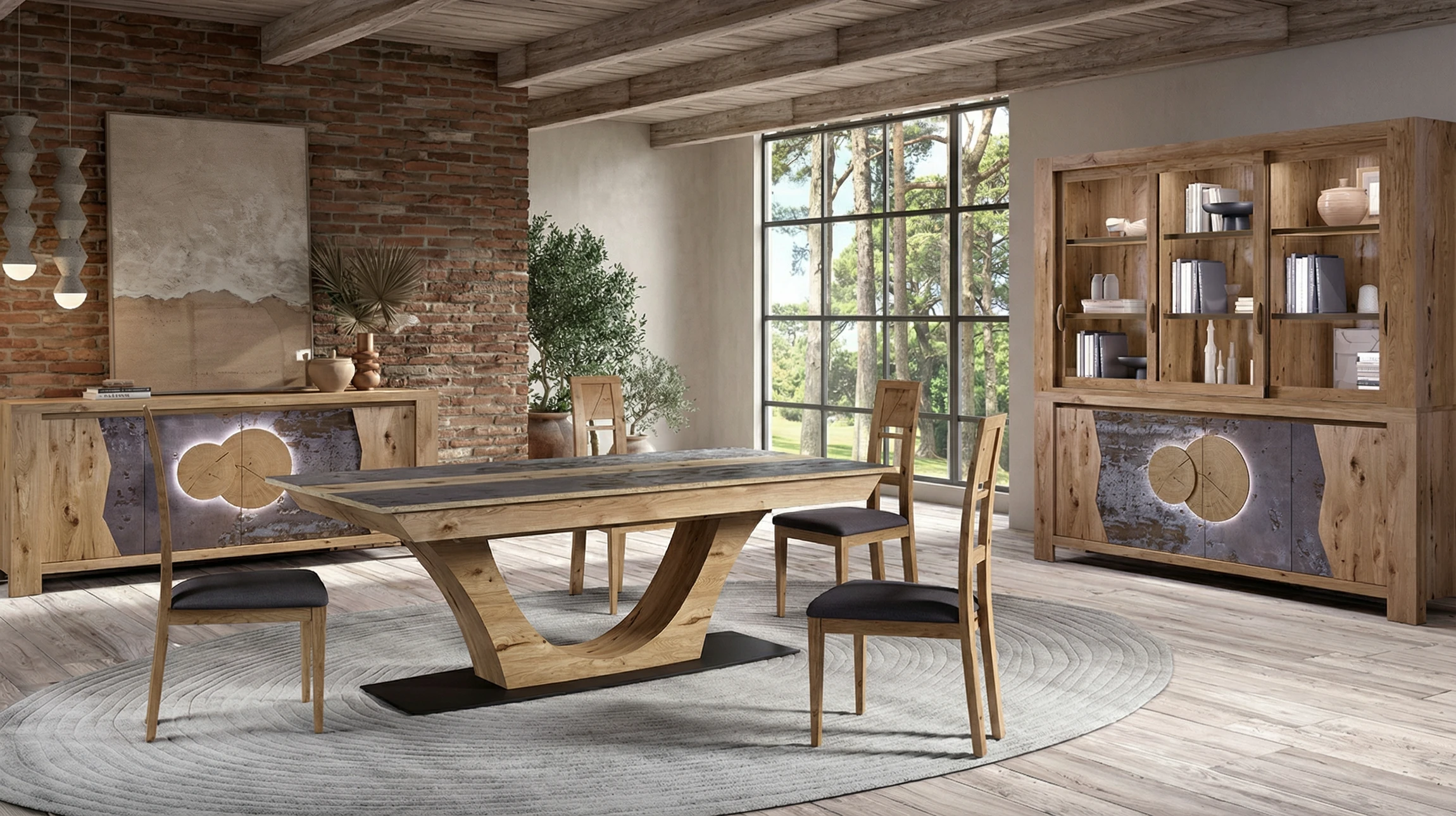 Photo d'une jeune femme design séduisante travaillant dans un projet de design tout en choisissant des matériaux dans le bureau